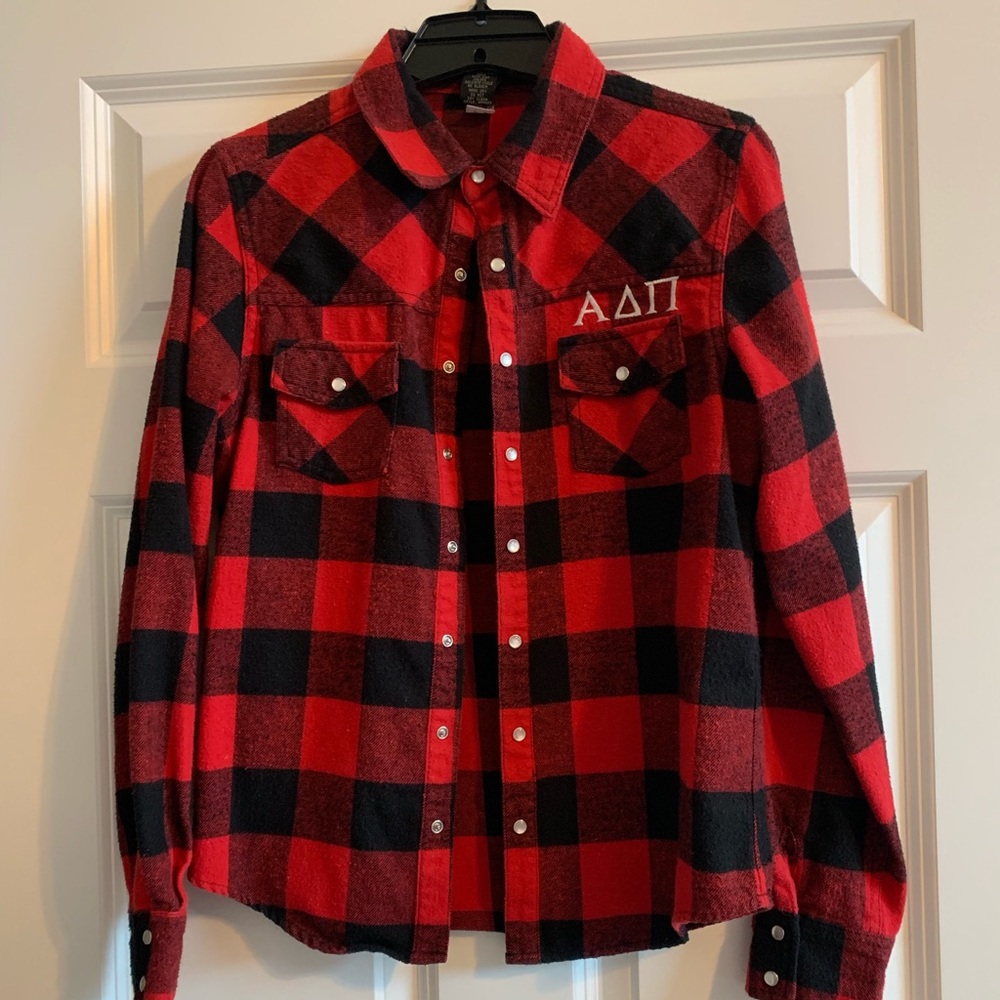 Alpha Delta Pi Flannel